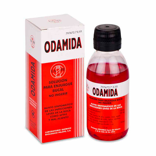 Odamida 1 mg/ml + 2,5 mg/ml solucion bucal 1 frasco 135 ml