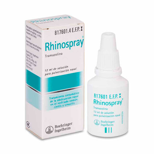 Rhinospray 1,18 mg/ml solucion para pulverizacion nasal 1 frasco 12 ml