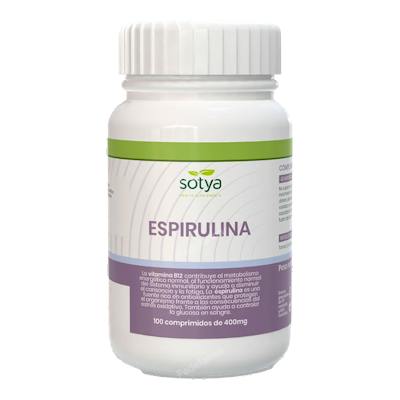 SOTYA ESPIRULINA + VIT B12 400MG 200 COMP