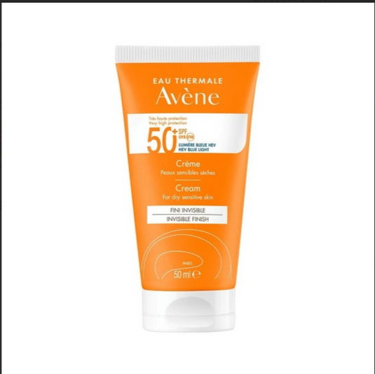 Avène Crema Solar Muy Alta Protección SPF50+ Piel Seca 50ml