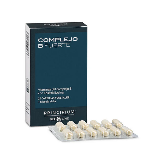 Complejo B Fuerte Principium 24 Capsulas Vegetales