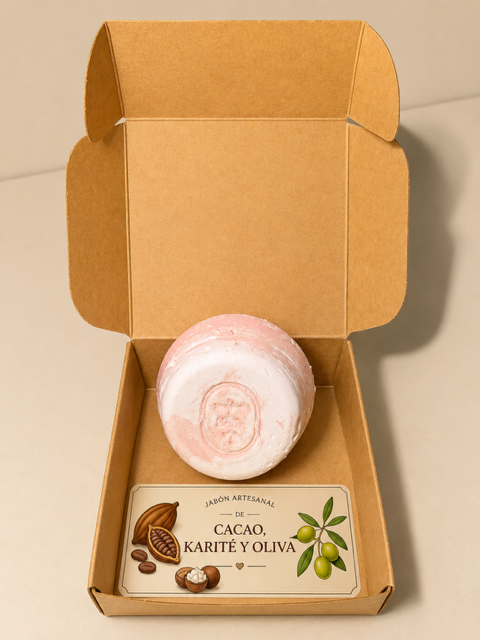 Jabón de CACAO, KARITÉ y OLIVA