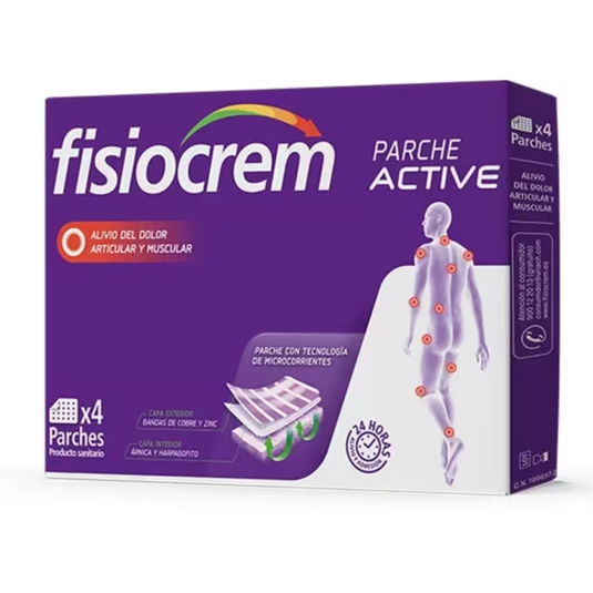 Fisiocrem Parche Active 4 Unidades