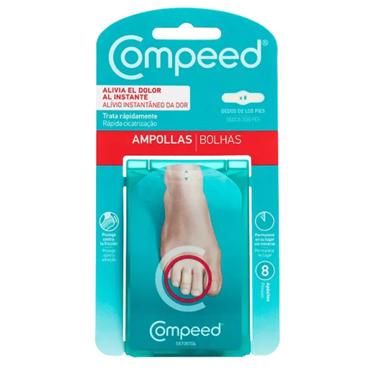 Compeed Ampollas Hidrocoloide Dedos Pies 8 Unidades