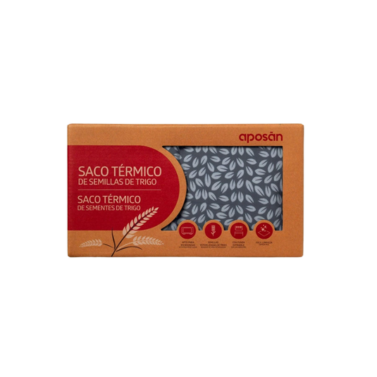 Aposan Saco Térmico Semillas Gris