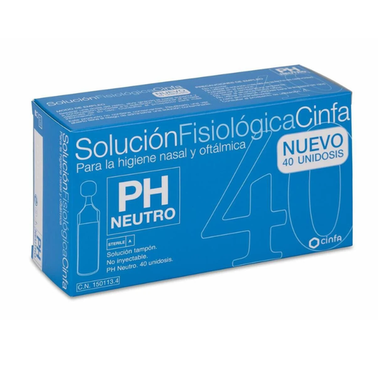 Cinfa Solucion Fisiologica 40 Unidades Monodosis 5 ml