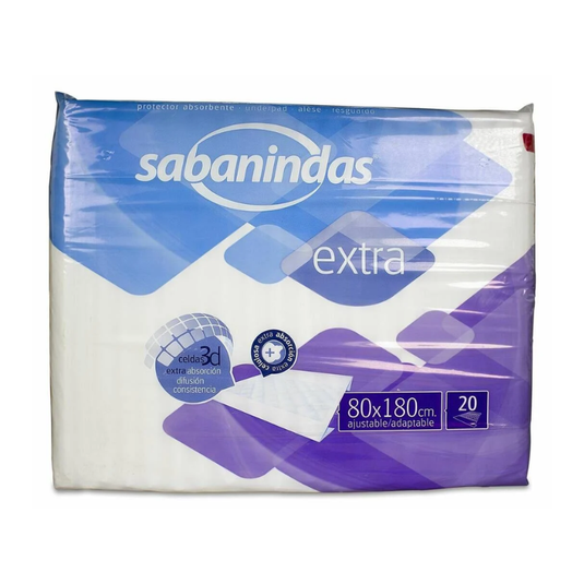 Protector De Cama Sabanindas 80 X 180 20 U