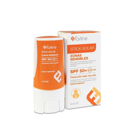 FARLINE STICK SOLAR SPF 50+ ZONAS SENSIBLES 1 ENVASE 9 ml