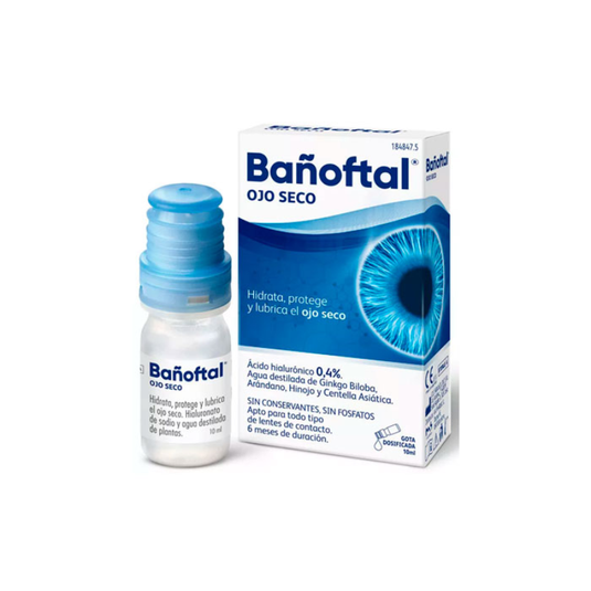 Bañoftal Multidosis Ojo Seco 0.4% 1 Envase 10 ml