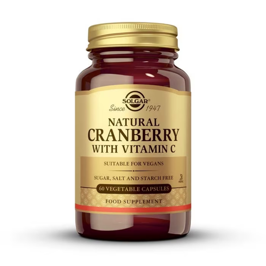 Solgar Arándano Rojo con vitamina C 60 cápsulas
