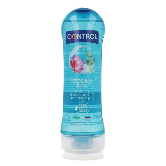 Control Mediterranean Sea 2 In 1 Massaje & Pleasure Gel 1 Envase 200 ml