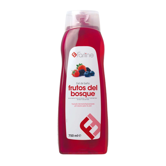 Farline gel de baño frutos del bosque 1 envase 750 ml