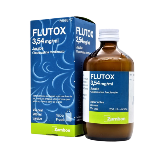 Flutox 3,54 mg/ml jarabe 200 ml