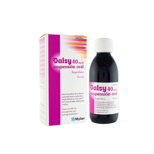 Dalsy 40 mg/ml suspension oral 1 frasco 150 ml