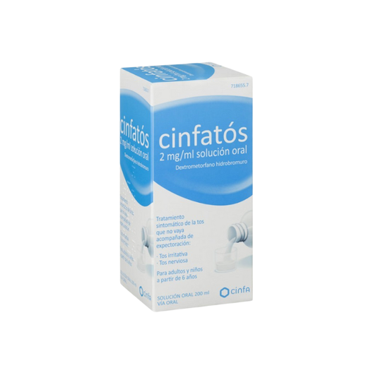 Cinfatos 2 mg/ml solucion oral 1 frasco 200 ml