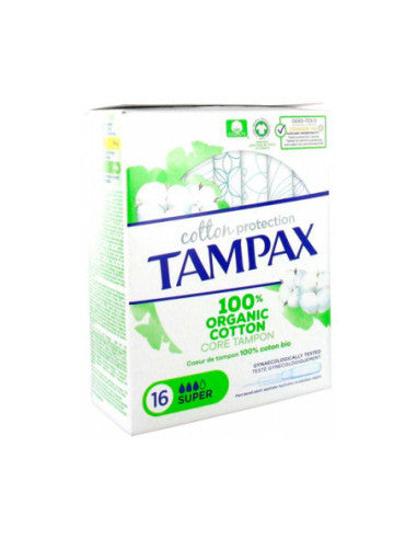 Tampax Cotton Protection 16 Unidades Super