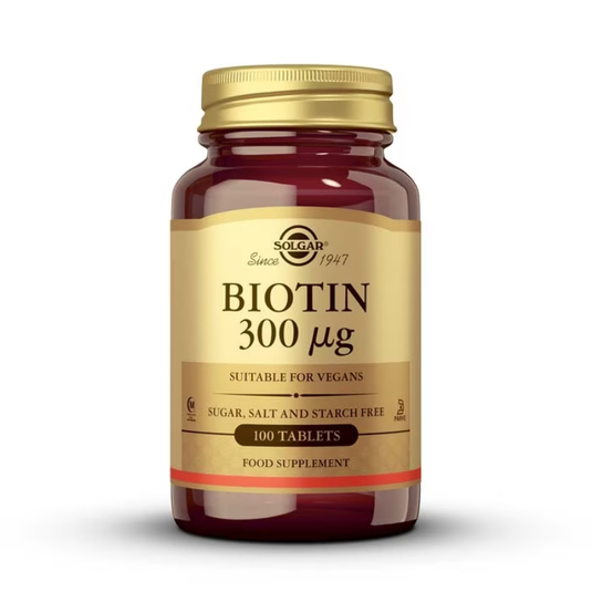 Solgar Biotina 300μg  100 comprimidos