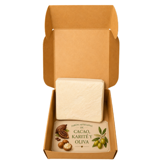 Jabón de CACAO, KARITÉ y OLIVA