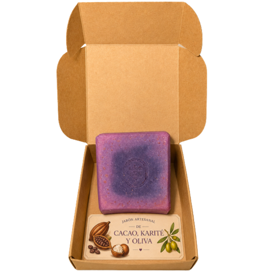 Jabón de CACAO, KARITÉ Y OLIVA
