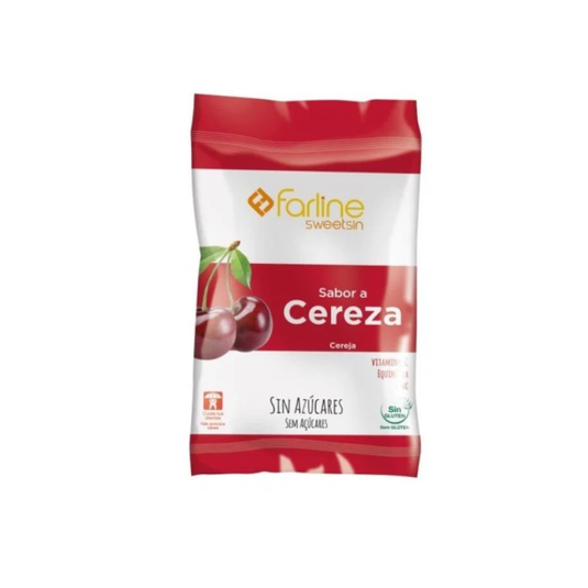 Farline sweetsin caramelos 1 bolsa 40 g sabor cereza
