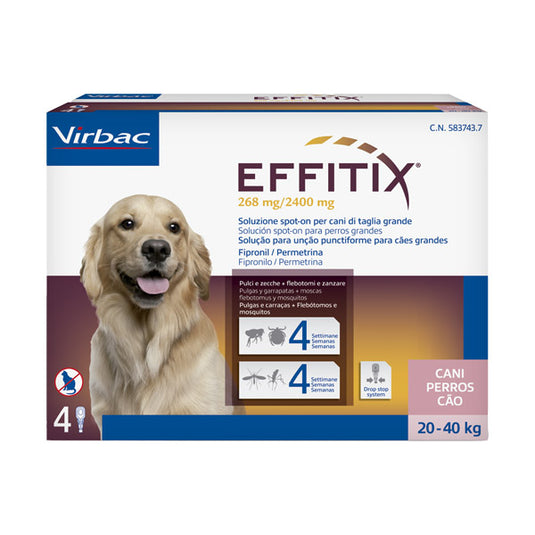 Effitix pipetas para perros
