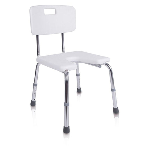 Silla de ducha con asiento herradura 9140