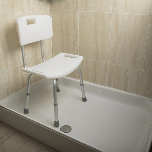Silla de ducha con respaldo 9110