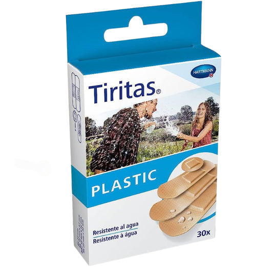 Tiritas Plastic Aposito Adhesivo 20 Unidades Surtido 4 Tamaños